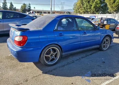 2003 Subaru Impreza Wrx from USA, damaged, VIN JF1GD29673G500616